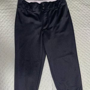 Black softball pants